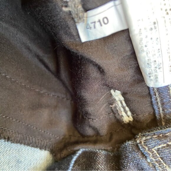 Guess Premium jeans Rocket skinny leg style low rise dark blue stretchy size 26 - Picture 11 of 14